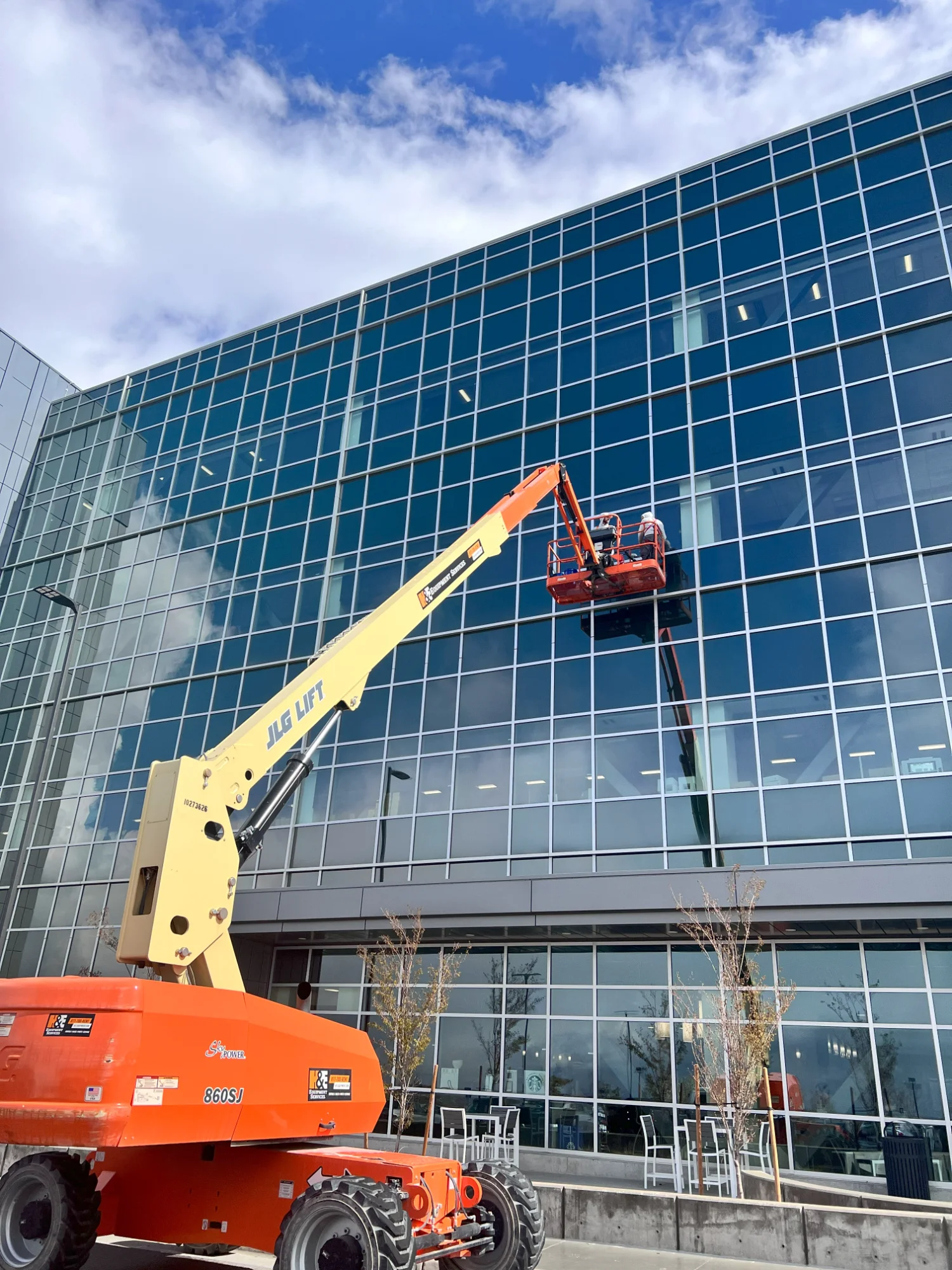 HHH Building Services commercial window cleaning in Salt Lake City